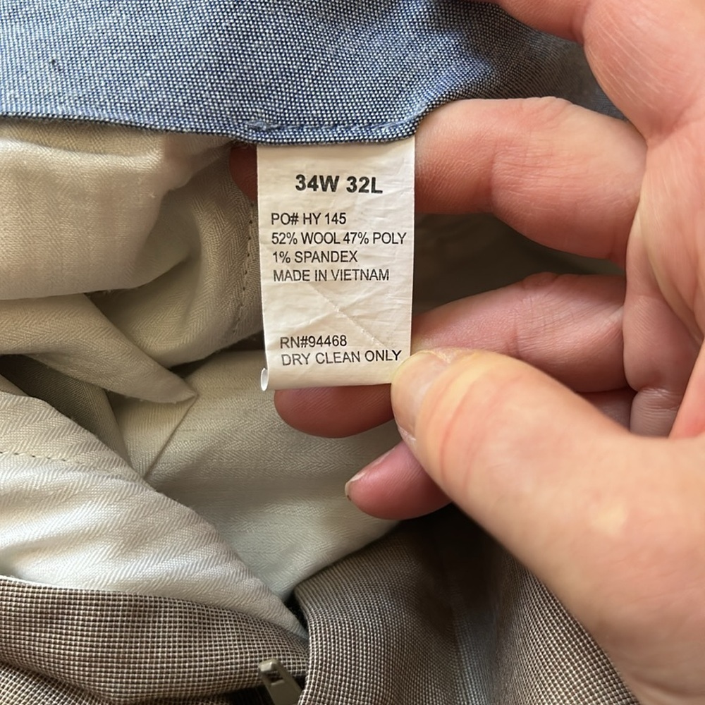 Nautica Lightweight Trousers Size 34x32 - Picture 11 of 12